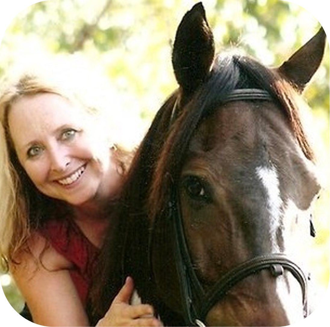 Susan Croft with her horse